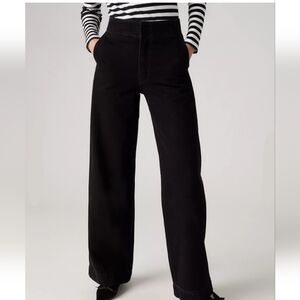 NWT Levi's Ribcage Wide Leg Tailored Women's Jeans Black Size 24x34 $98